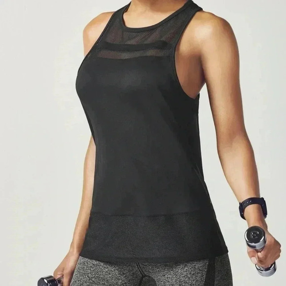Fabletics Bianca Black Tunic Tank - Picture 1 of 8